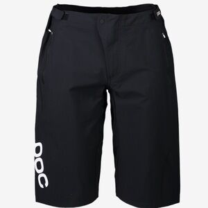 POC Black Cycling Shorts L MEN'S BASTION MTB SHORTS ENDURA